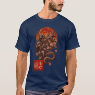 Blood Moon Yokai – Dark Japanese Art T-Shirt