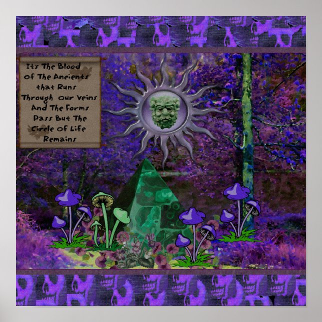 Blood Of The Ancients Poster (Front)