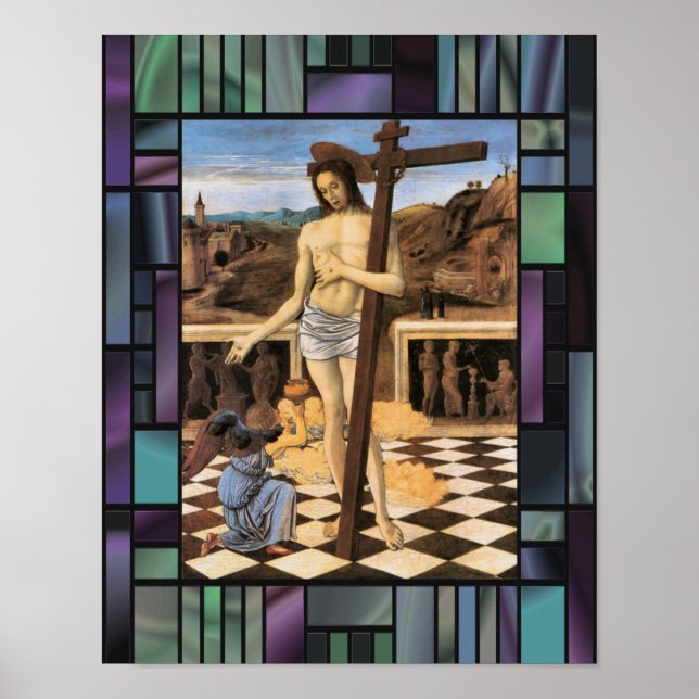 Blood Of The Redeemer Reproduction Religious Print (Front)