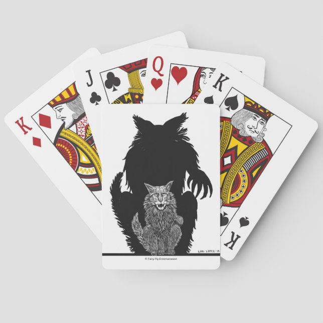 Blood On The Moon | The Grimalkin Poker Cards (Back)