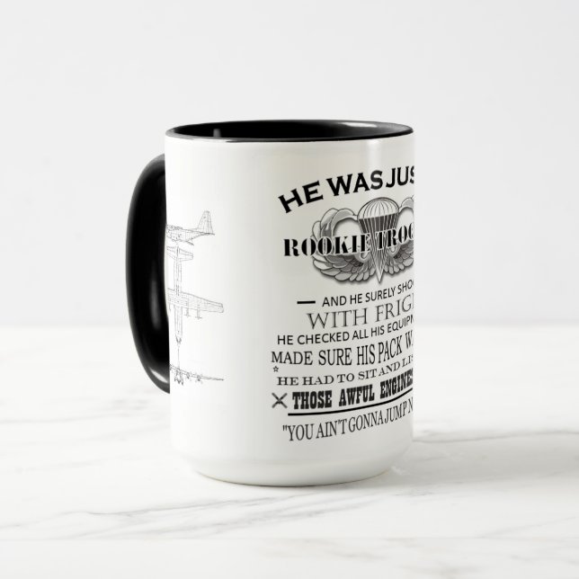 Blood on the Risers Coffee Mug (Front Left)