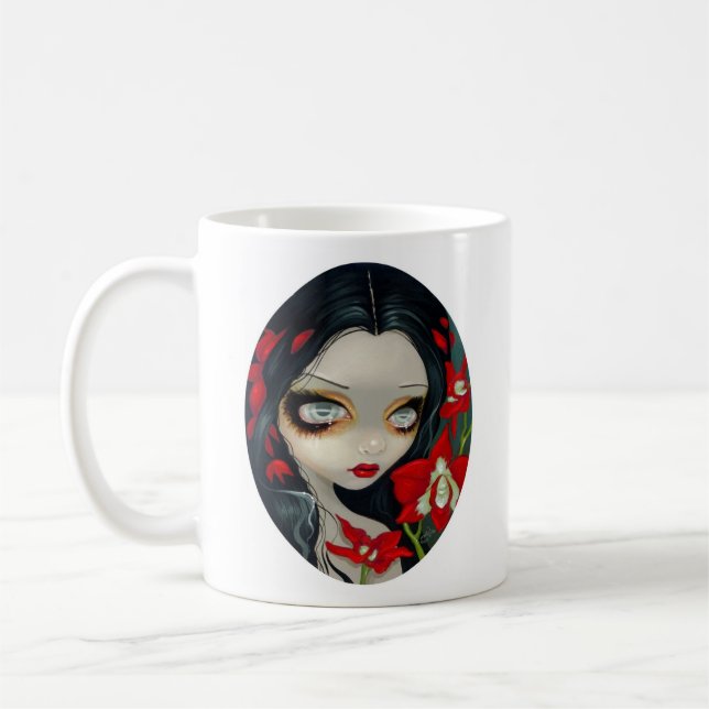 "Blood Orchid" Mug (Left)
