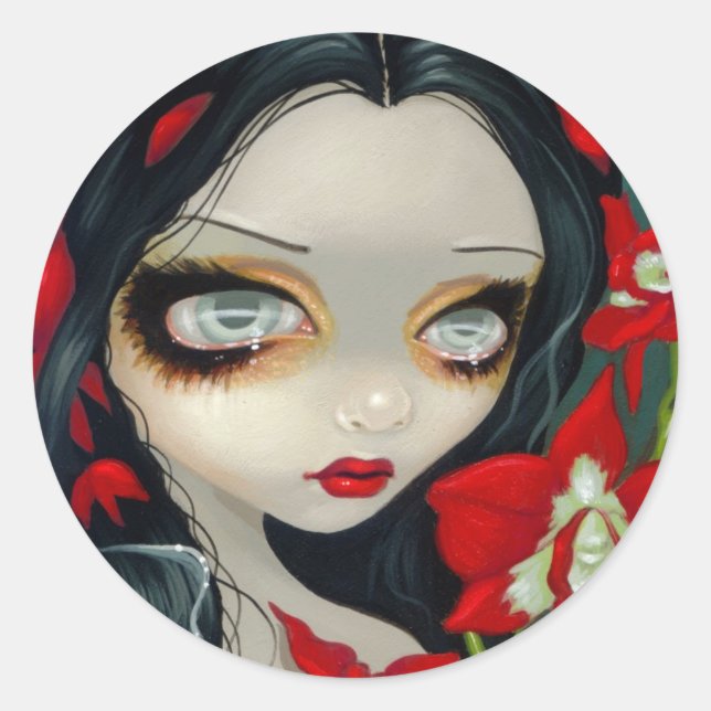"Blood Orchid" Sticker (Front)