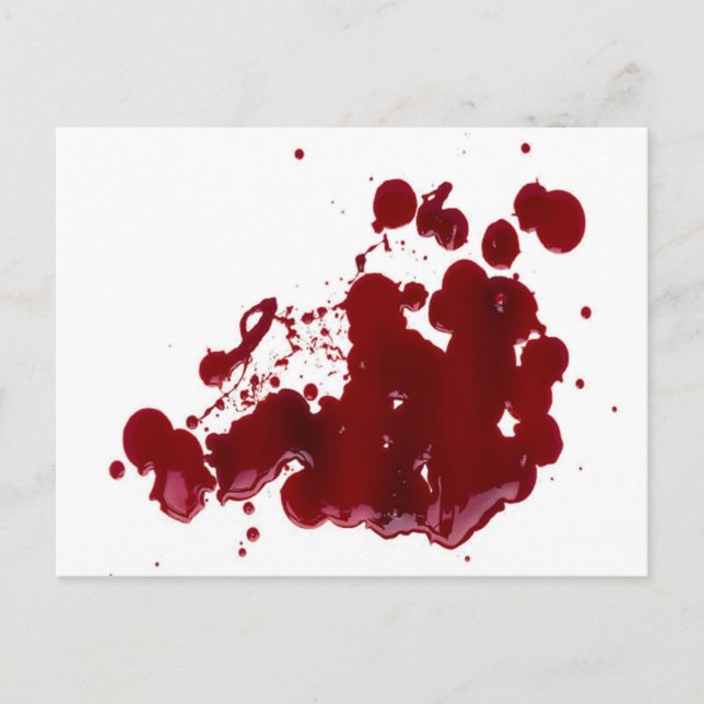 Blood Postcard (Front)