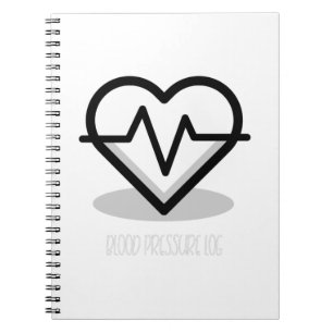 Blood Pressure Log Notebook