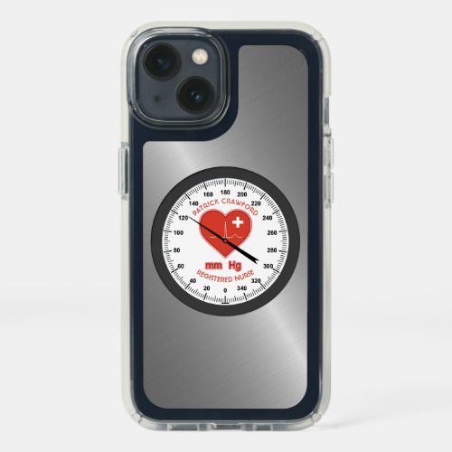 Blood Pressure Monitor Nurse Doctor Health Care Speck iPhone 13 Case