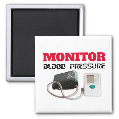 Blood pressure monitoring magnet