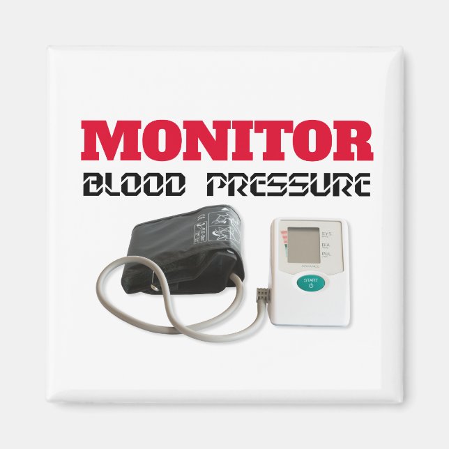 Blood pressure monitoring magnet (Front)