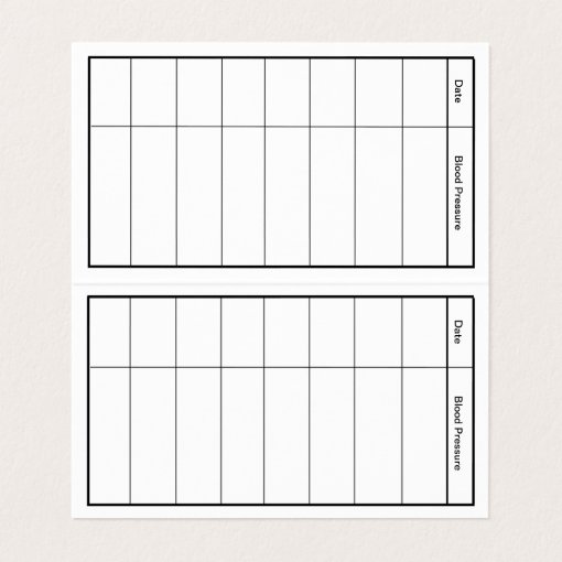 Blood Pressure Wallet Card Zazzle