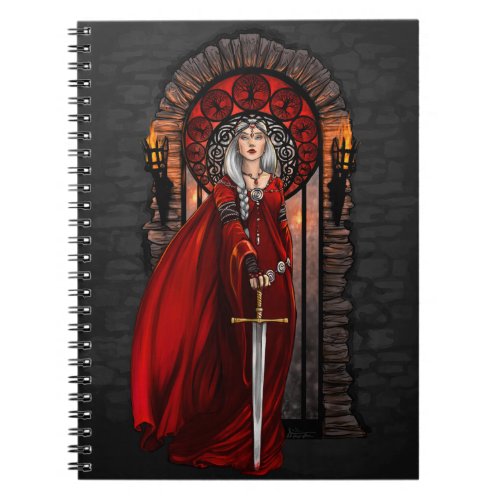 Blood Queen fantasy notebook