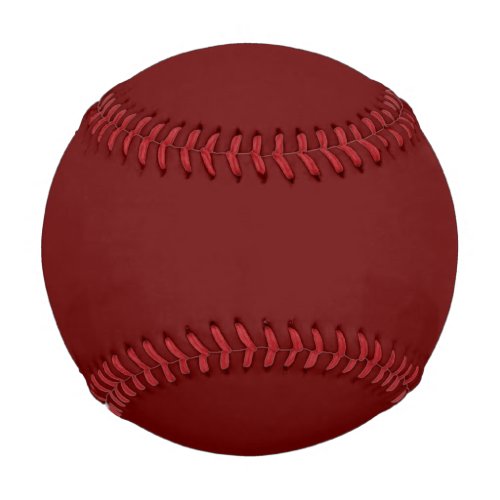 Blood red solid color   baseball
