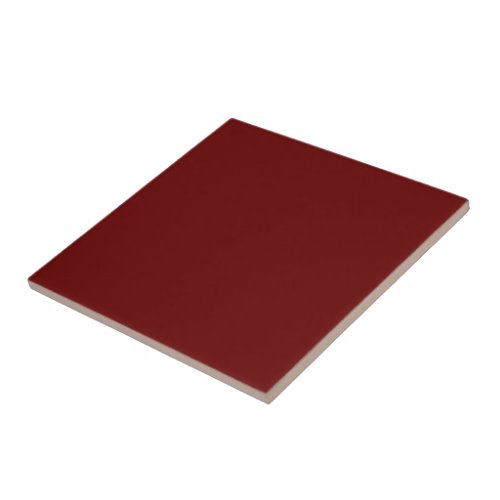 Blood red solid color   ceramic tile