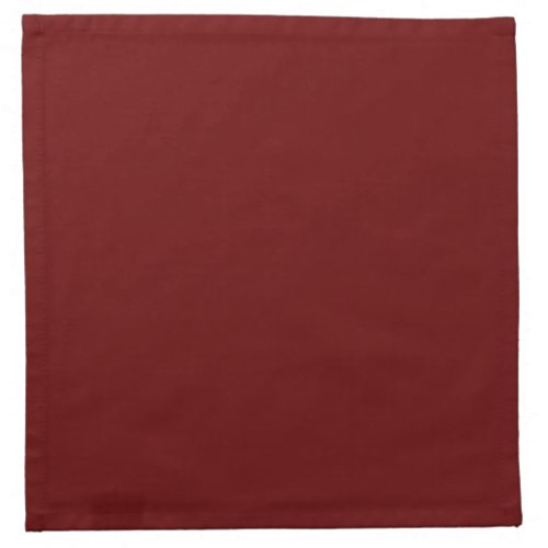 Blood red solid color   cloth napkin