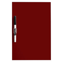 Blood red (solid color)   dry erase board