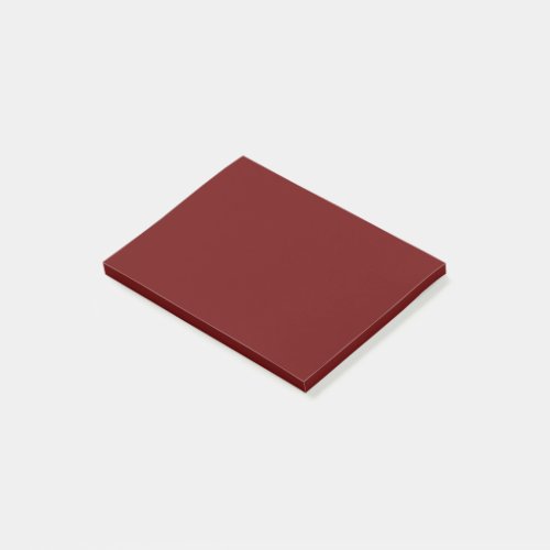Blood red solid color   post_it notes