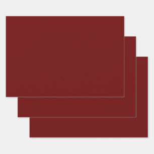 Blood red (solid color)   wrapping paper sheets