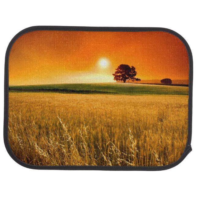 Blood-Red Sunset Car Floor Mat (Rear)
