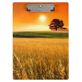 Blood-Red Sunset Clipboard