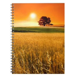 Blood-Red Sunset Notebook