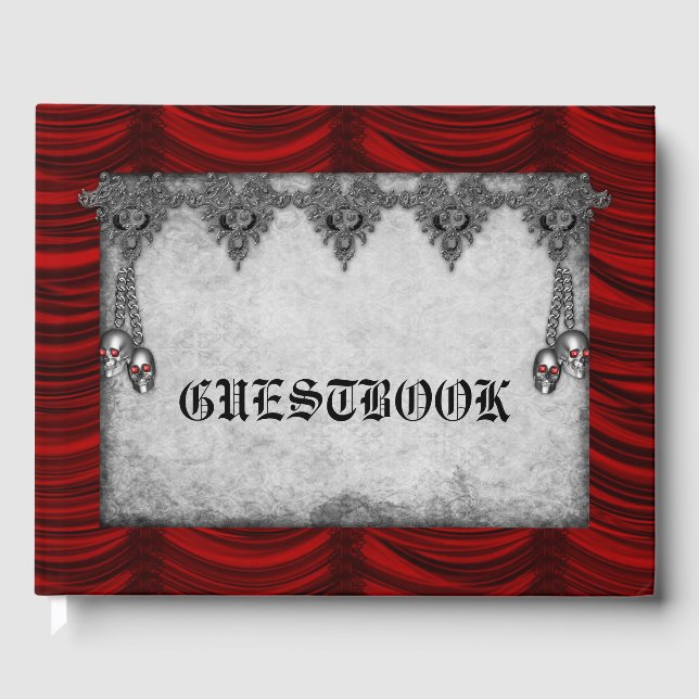 Blood Roses and Guest Book (Front)