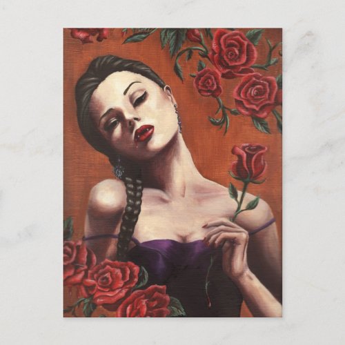 Blood Roses _ Postcard