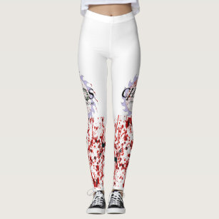 Blood Spatter Leggings Chaos Booty Shakers