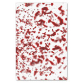 Blood Spatter Tissue Paper | Zazzle