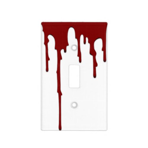 blood splatter 5png light switch cover