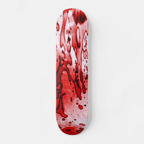 Blood Splatter Bloody Mess Skateboard