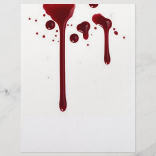 blood splatter fourth flyer