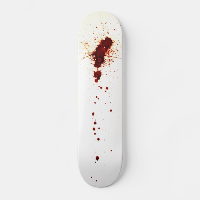 Blood Splatter on the Wall Skateboard Deck (Front)