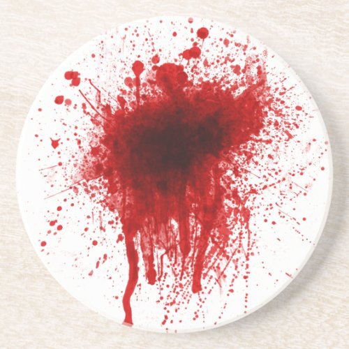 Blood Splatter Realistic Coaster