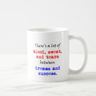 Blood Sweat and Tears Coffee Mug