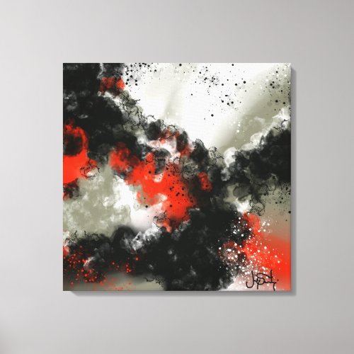 Blood Sweat  Tears Canvas Print