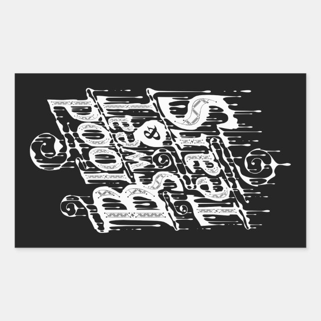 Blood, Sweat, & Tears - Sticker (Front)