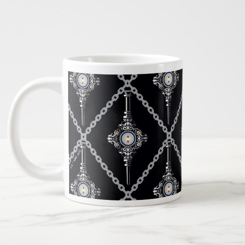Blood Troth Pattern Giant Coffee Mug