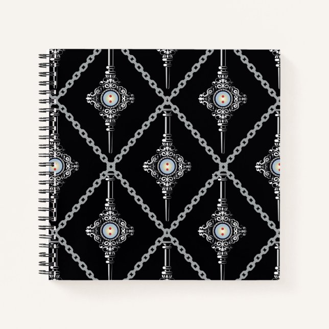 Blood Troth Pattern Notebook (Front)