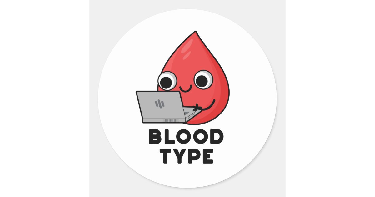 blood type o cartoon