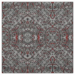 Blood Vine Damask Goth Pattern Fabric
