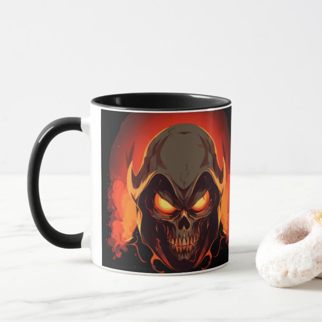 Bloodcurdling Reaper Mug (With Donut)