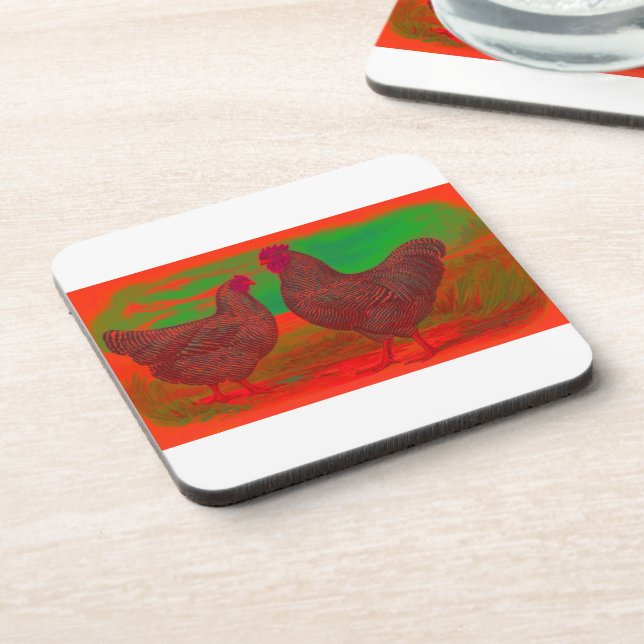 BloodFire Beverage Coaster (Left Side)