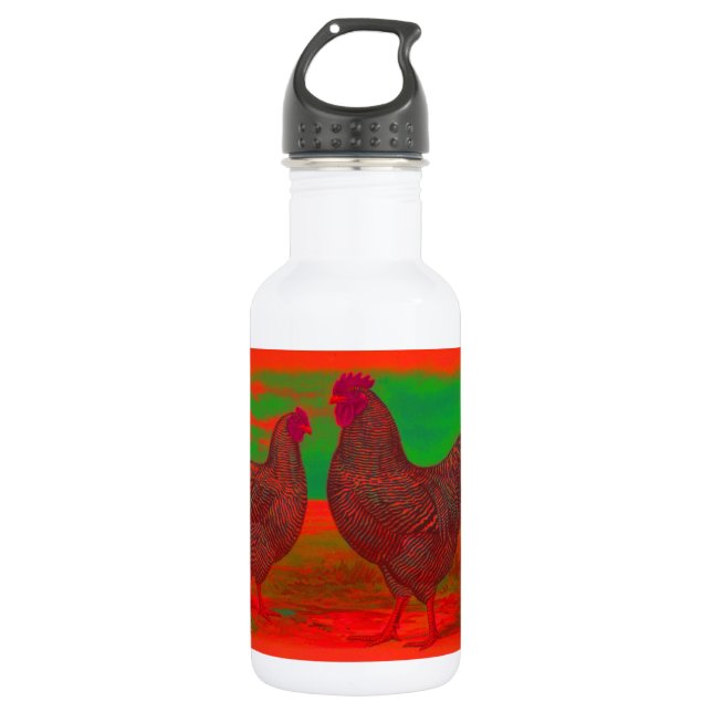 BloodFire Stainless Steel Water Bottle (Front)