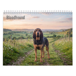 Bloodhound 2027 Wall calendar