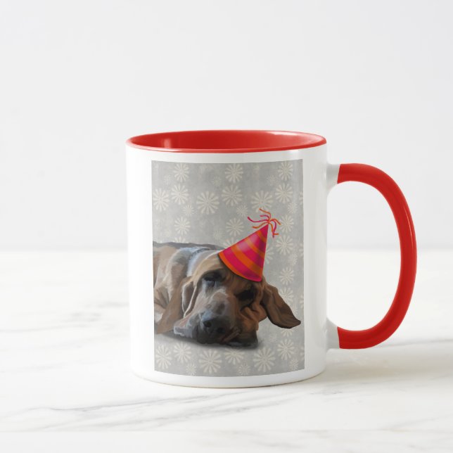 Bloodhound After the Party Mug (Right)