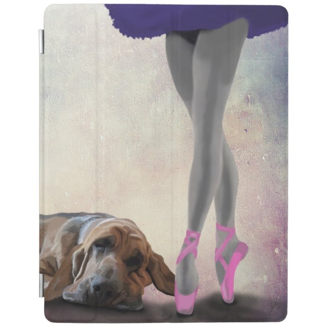 Bloodhound And Ballet Dancer iPad Air Cover (Front)
