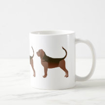 Bloodhound Basic Breed Illustration Silhouette