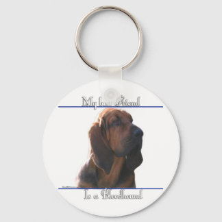 Bloodhound Best Friend; Bloodhound gifts; Keychain