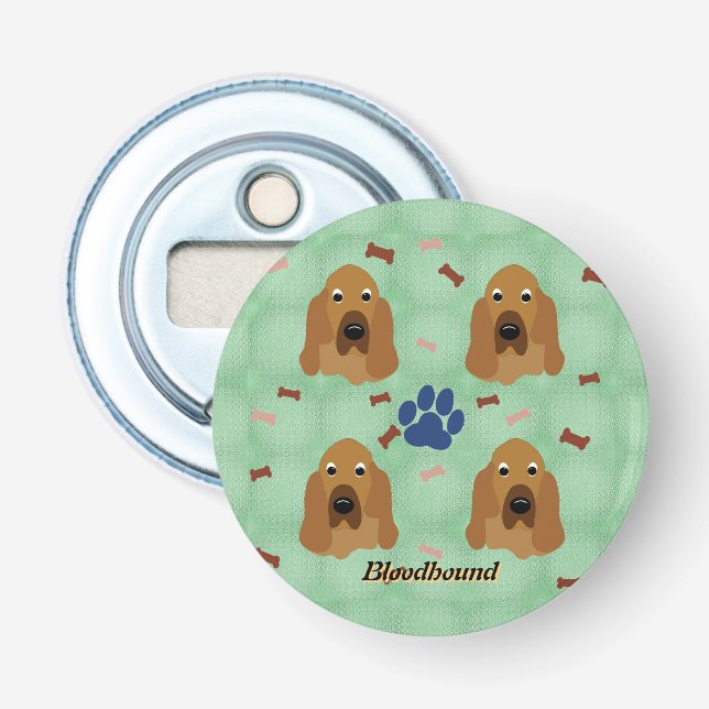 Bloodhound Bottle Opener (Front)