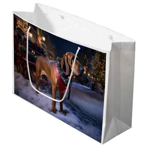 Bloodhound Christmas Festive Season Large Gift Bag