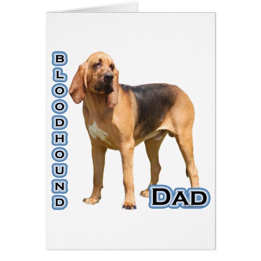 Bloodhound Dad 4 Cards (Front)